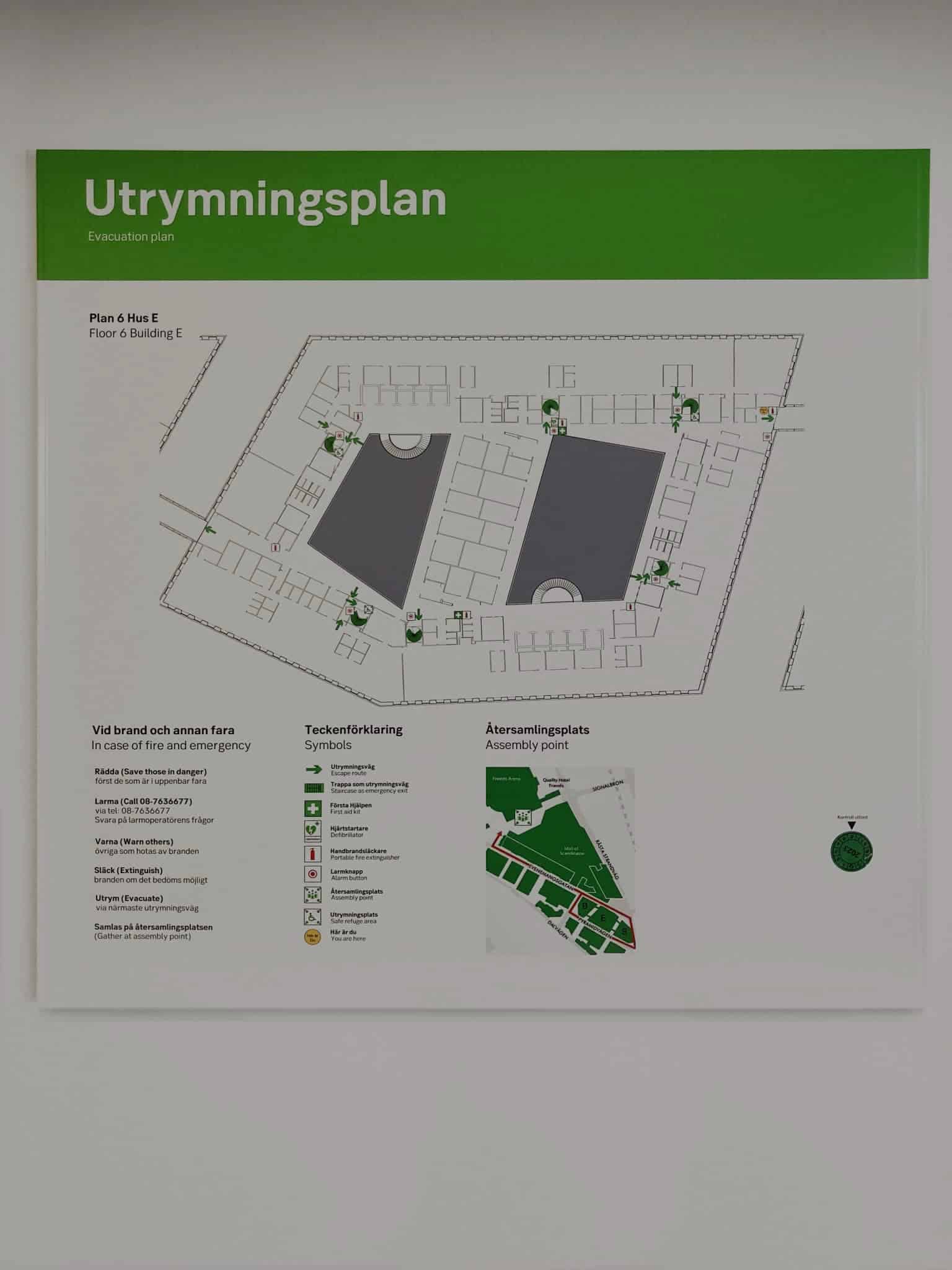 Utrymningsplan